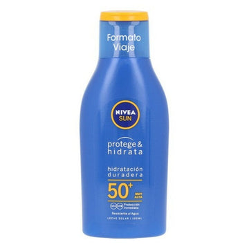 Leite Solar Sun Protege & Hidrata  Nivea 50 (100 ml)