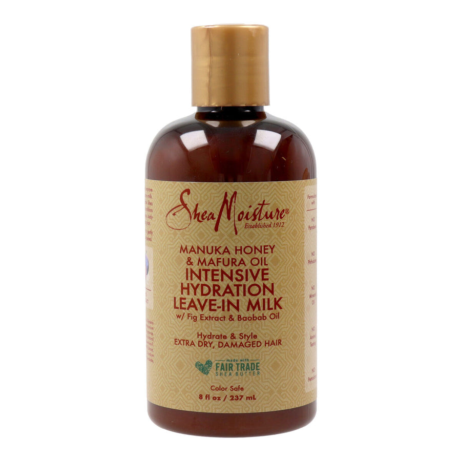 Loção Capilar Shea Moisture Manuka Leave-In Milk Mel 237 ml Manteiga de Karité