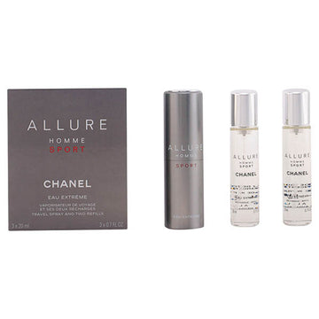 Conjunto de Perfume Homem Allure Homme Sport Chanel Allure Homme Sport Eau Extrême (3 pcs)