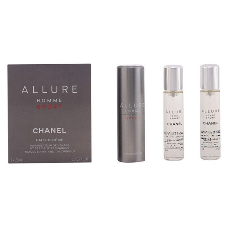 Conjunto de Perfume Homem Allure Homme Sport Chanel Allure Homme Sport Eau Extrême (3 pcs)