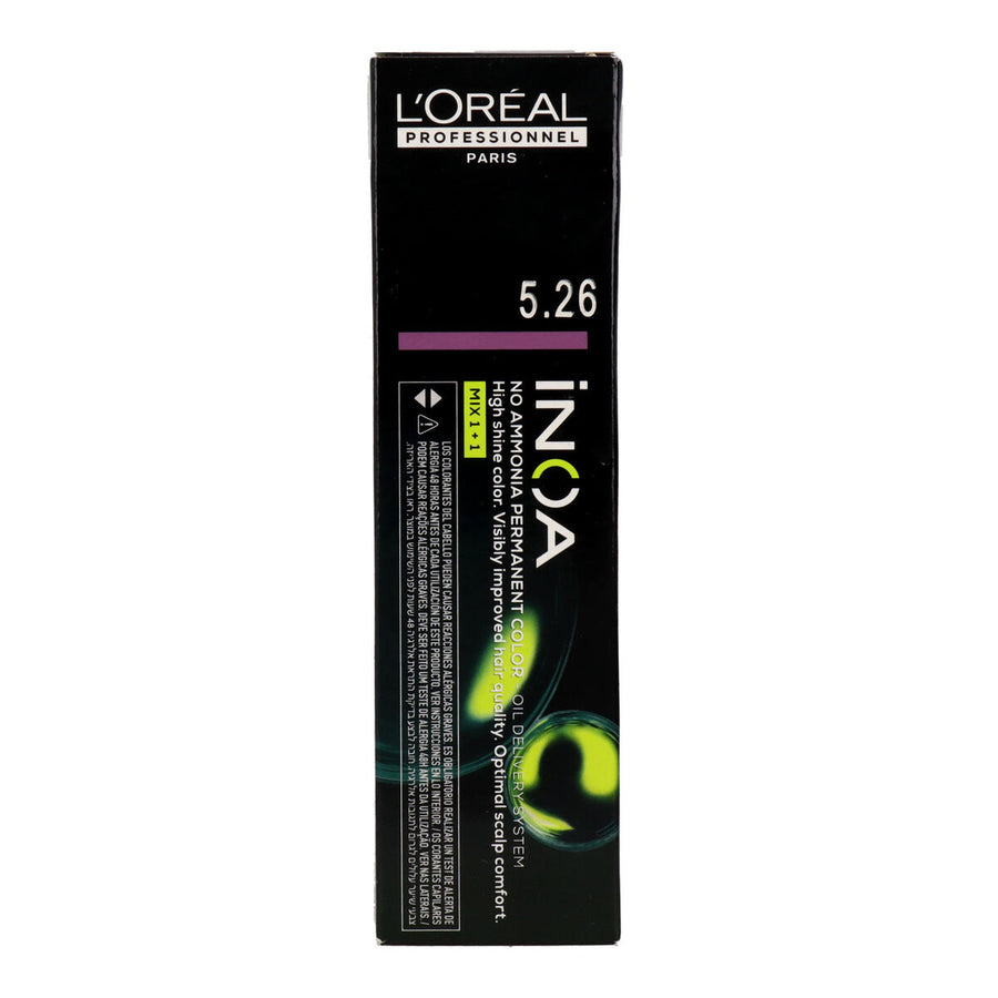 Permanent Dye L'Oreal Professionnel Paris Inoa Color Nº 5.26 60 g