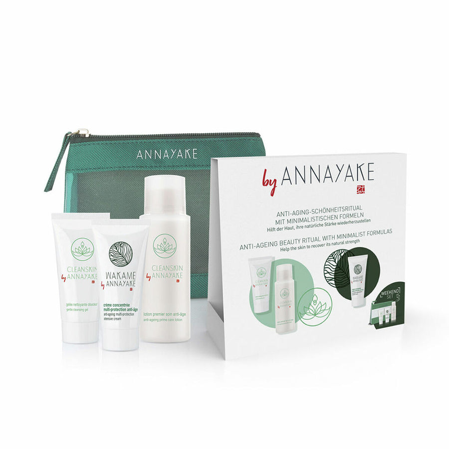 Conjunto de Cosmética Unissexo Annayake Wakame 3 Peças