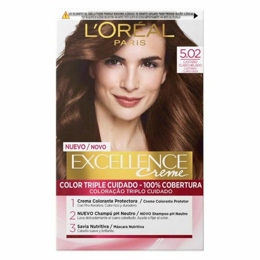 Permanent Dye Excellence 5,02 L'Oreal Make Up AA112500