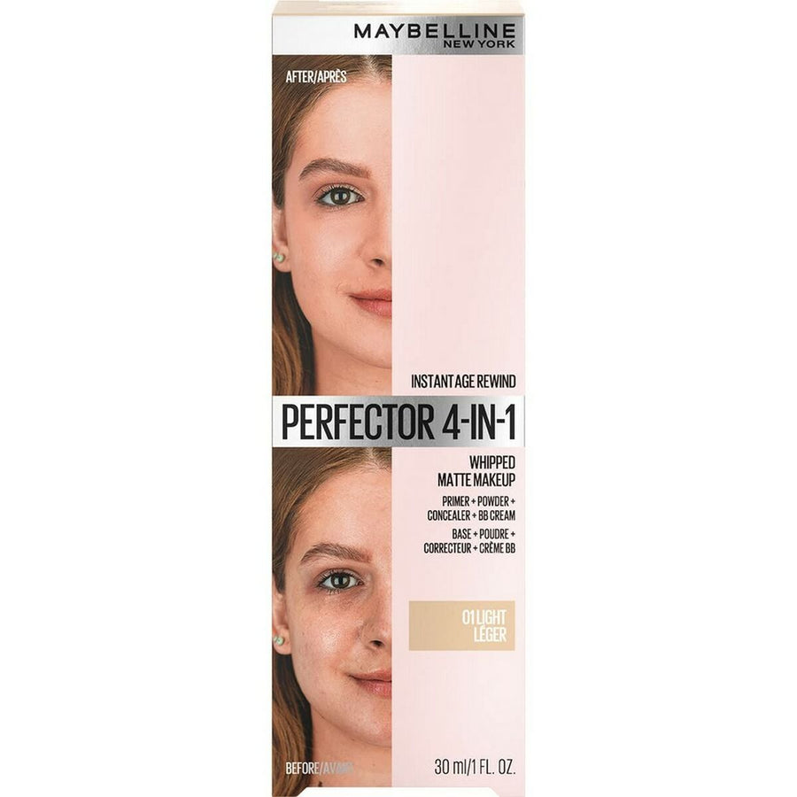 Facial Corrector Maybelline Instant Anti-Age Perfector Matt Light 4-in-1 (30 ml)