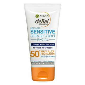 Sun Protection Gel SENSITIVE ADVANCED Garnier Sensitive Advanced Spf 50+ (50 ml) 50 ml