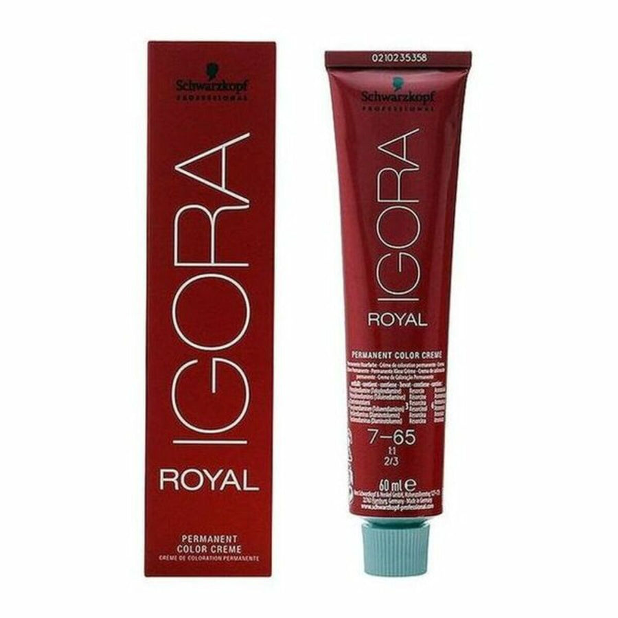 Tinta Permanente Igora Royal Schwarzkopf Igora Royal 7-65 Nº 7-65 Nº 9.0-rubio muy claro Nº 8.0-rubio claro 60 ml