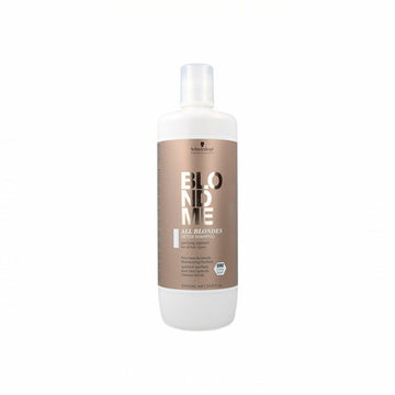 Champô para Cabelos Ruivos ou Brancos Blondme Keratin Restore All Blondes Schwarzkopf Blondme Keratin (1000 ml)