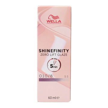 Permanent Dye Wella Shinefinity Color Nº 010/8 60 ml