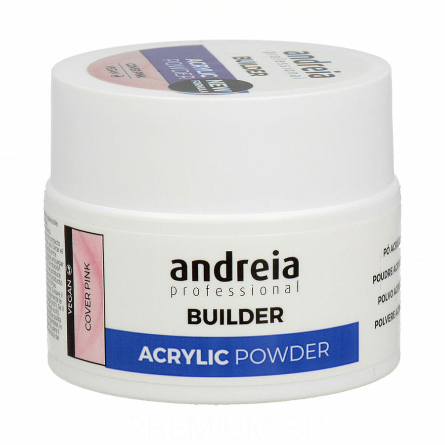 Esmalte acrílico Andreia Builder Acrylic Cor de Rosa 35 g Em pó