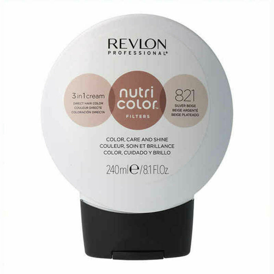 Tinta Permanente Nutri Color Revlon 7258709821 821 Bege Nº 821 240 ml (240 ml)