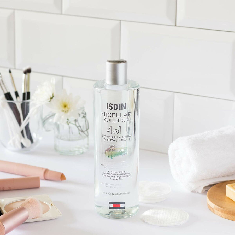 Micellar Water Isdin MICELLAR SOLUTION 400 ml + 100 ml 4-in-1