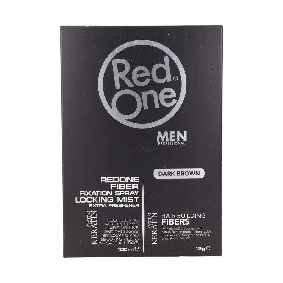 Texturizador para o Cabelo Red One Hair Fiber Topic Set Brown 100 ml