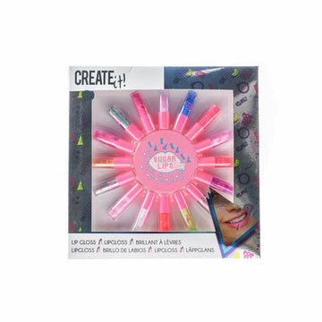 Brilho de Lábios Create It Sugar Lips Multicolor (16 pcs)