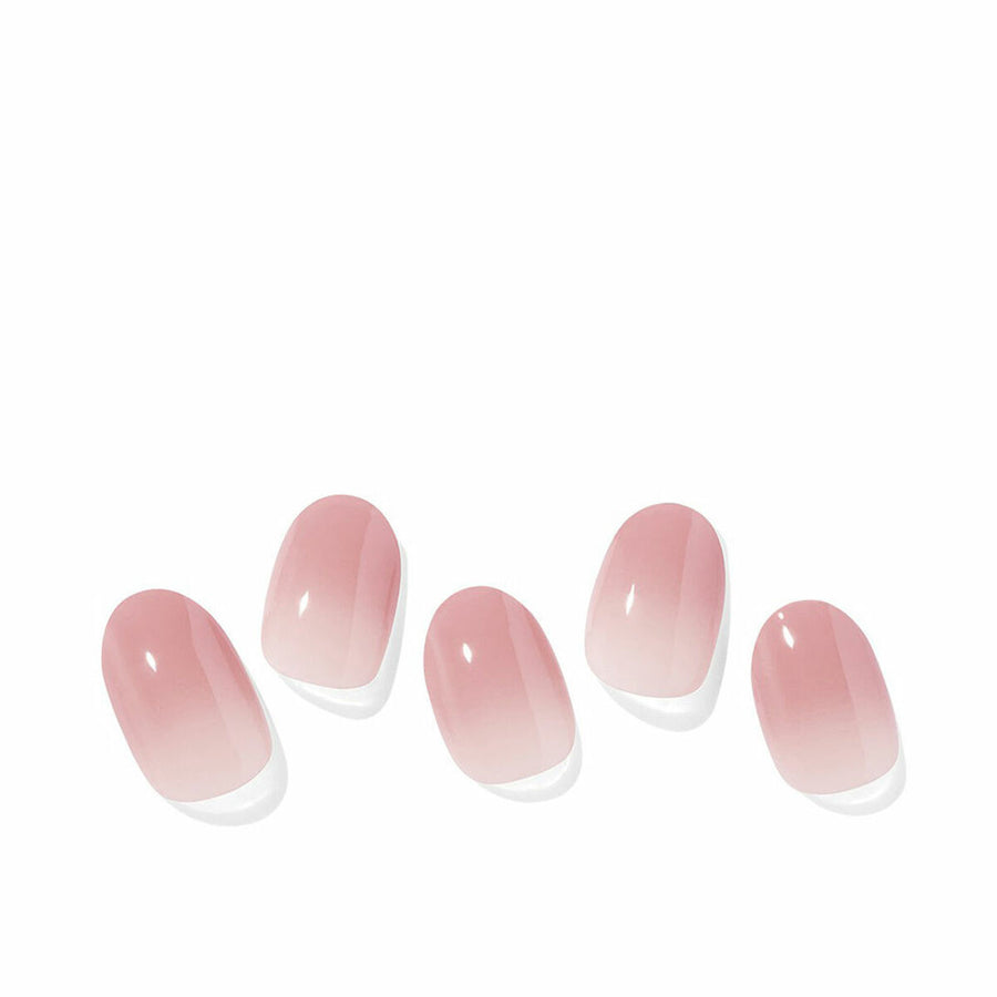 Lâminas de gel para unhas Ohora Semi Cured Gel Milk Rose 30 Peças