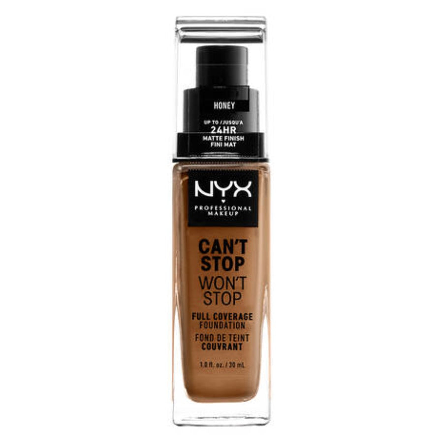 Base de Maquilhagem Cremosa NYX Can't Stop Won't Stop honey (30 ml)