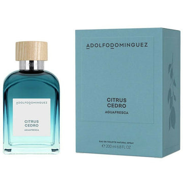 Perfume Homem Adolfo Dominguez EDT 200 ml Agua Fresca Citrus Cedro