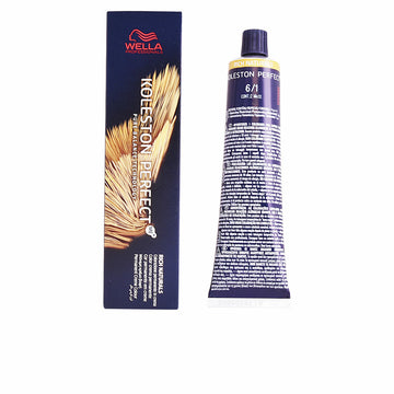 Tinta Permanente Wella Koleston Perfect Nº 6.1 (60 ml)