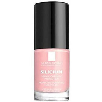 verniz de unhas La Roche Posay Toleriane Silicium Tratamento Fortificante Protetor Solar Nº 02 Rose 6 ml