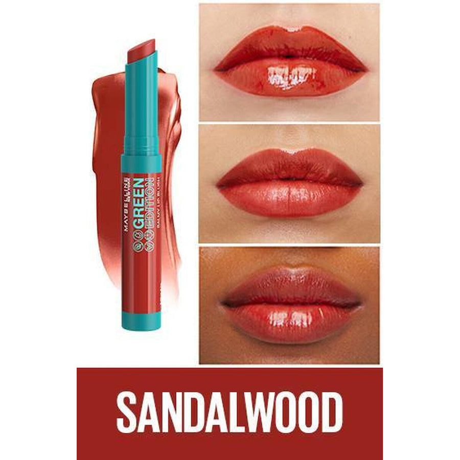 Bálsamo Labial com Cor Maybelline Green Edition 10-sandalwood (1,7 g)