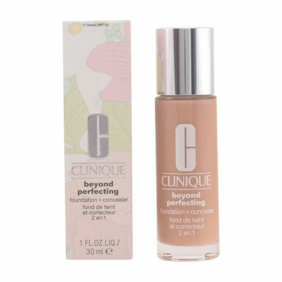 Base de Maquilhagem Fluida Clinique Beyond Perfecting Corretor Facial 11-Honey (30 ml)