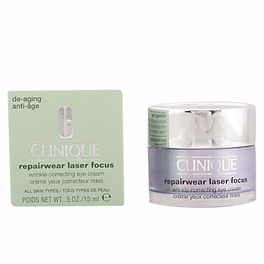 Creme Anti-idade para Contorno dos Olhos Clinique Repairwear Laser Focus (15 ml) (15 ml)