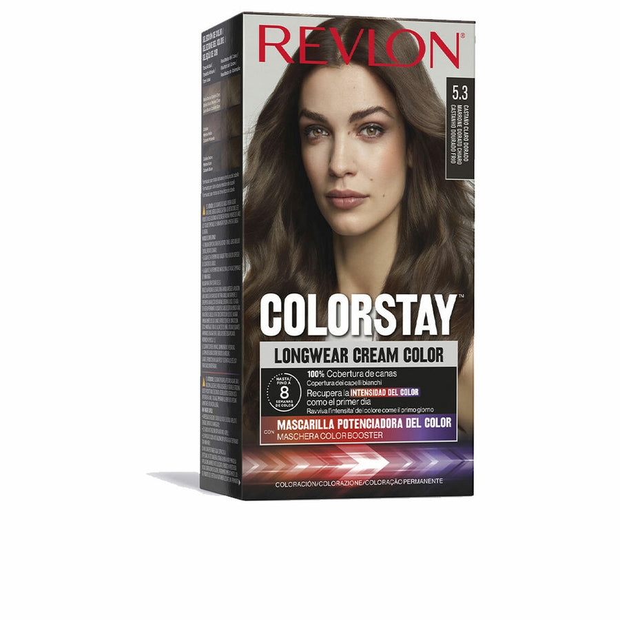 Tinta Permanente Revlon Colorstay Nº 5.3 Castanho Claro