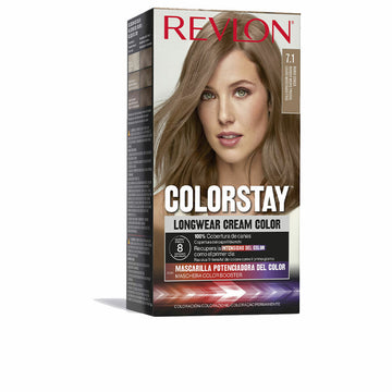 Tinta Permanente Revlon Colorstay Nº 7.1 Loiro Cinza