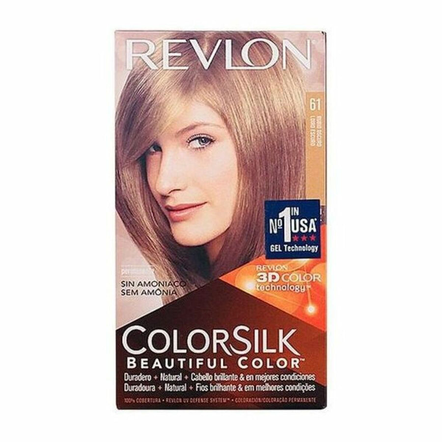 Tinta Sem Amoníaco Colorsilk Revlon Loiro escuro