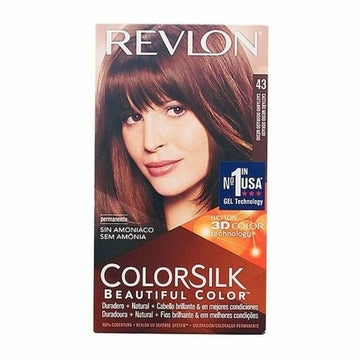 Tinta Sem Amoníaco Colorsilk Revlon Colorsilk Castanho Dourado (1 Unidade)