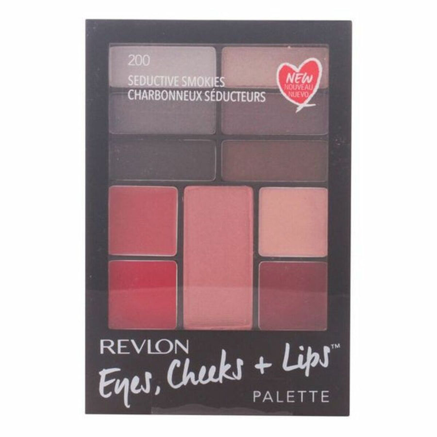 Estojo de Maquilhagem Eyes Cheeks Lips Revlon