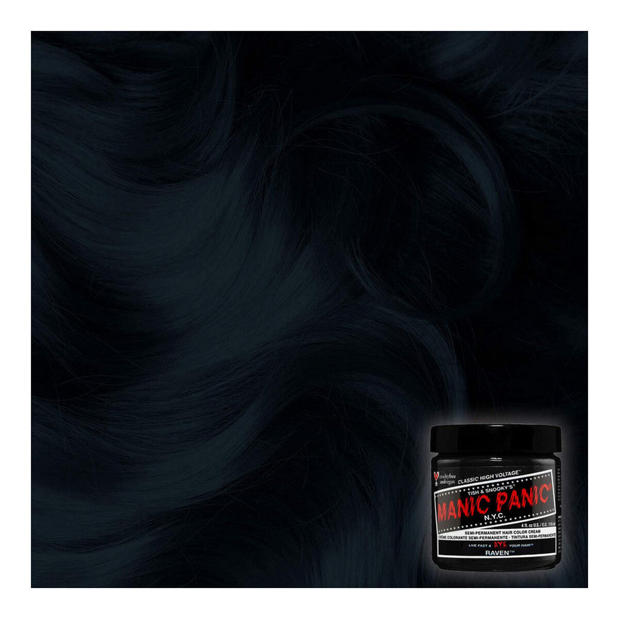 Tinta Permanente Classic Manic Panic ‎HCR 11007 raven (118 ml)