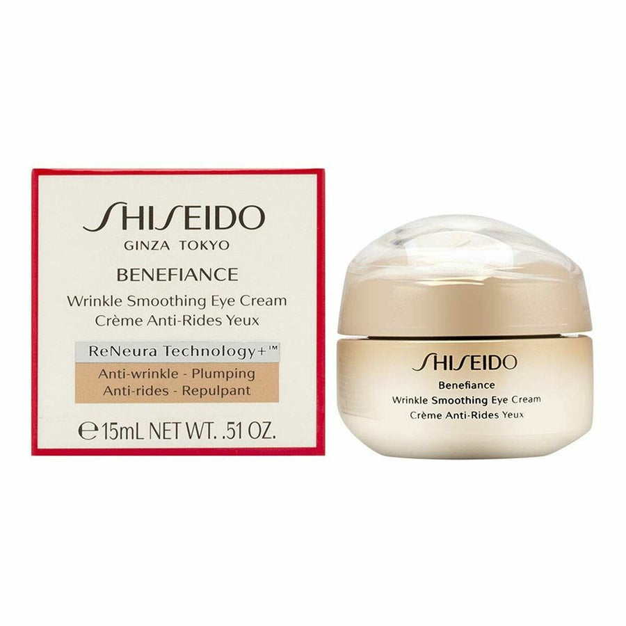 Contorno dos Olhos Shiseido Wrinkle Smoothing Eye Cream (15 ml)