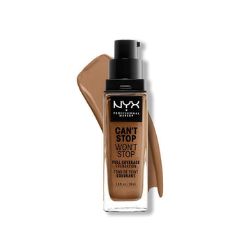 Base de Maquilhagem Cremosa NYX Can't Stop Won't Stop 30 ml Mahogany