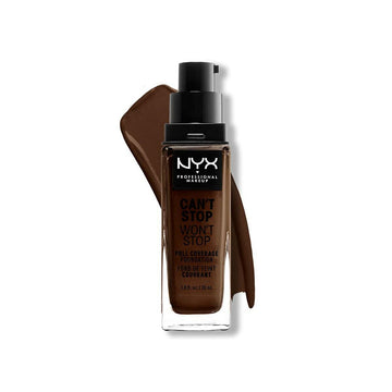 Base de Maquilhagem Cremosa NYX Can't Stop Won't Stop Deep Ebony 30 ml