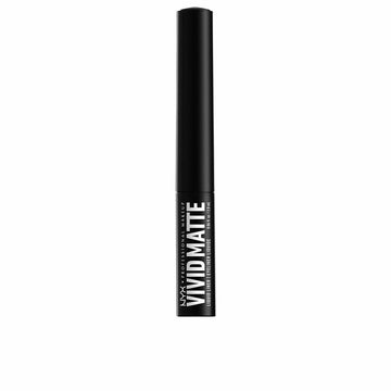 Lápis de Olhos NYX Vivid Matte Líquido Preto 2 ml