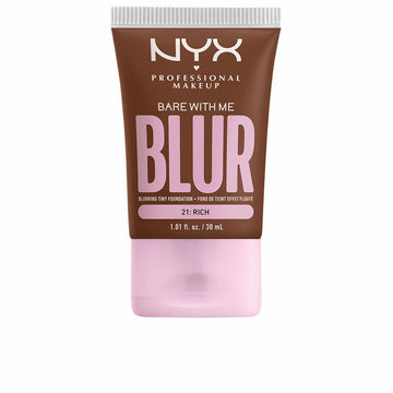 Base de Maquilhagem Cremosa NYX Bare With Me Blur Nº 21 Rich 30 ml