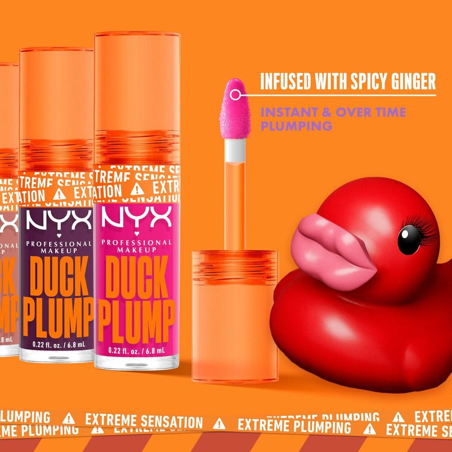 Brilho de Lábios NYX Duck Plump Curly spicy 6,8 ml