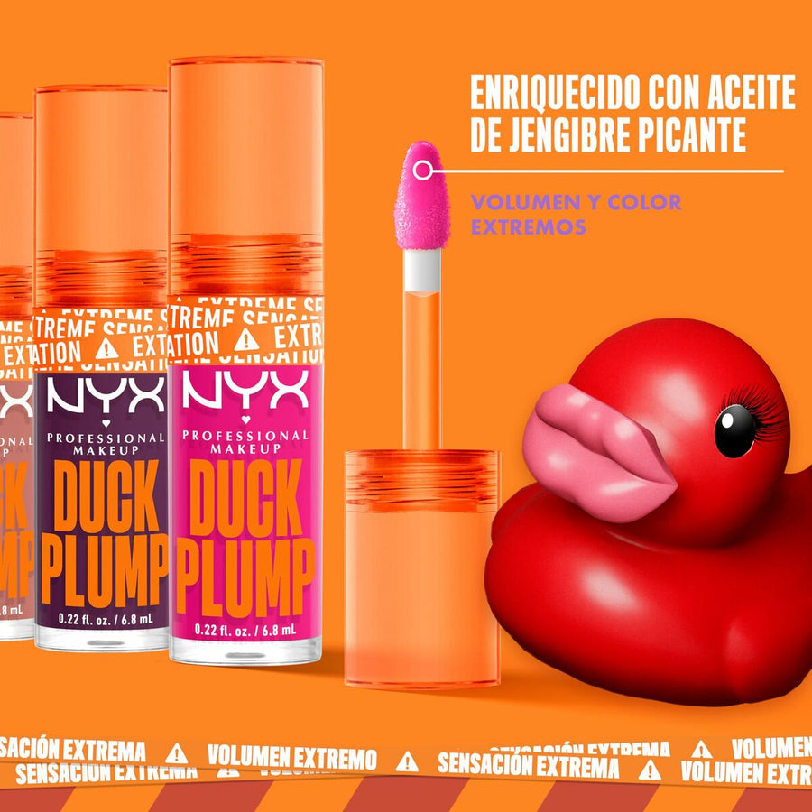 Brilho de Lábios NYX Duck Plump Mauve out of my way 6,8 ml