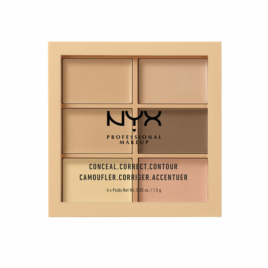 Conjunto de Maquilhagem NYX Conceal Correct Contour 6 x 1,5 g Estrado 1,5 g