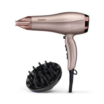 Secador de Cabelo Babyliss Smooth Dry 5790PE Iónico Cor de Rosa