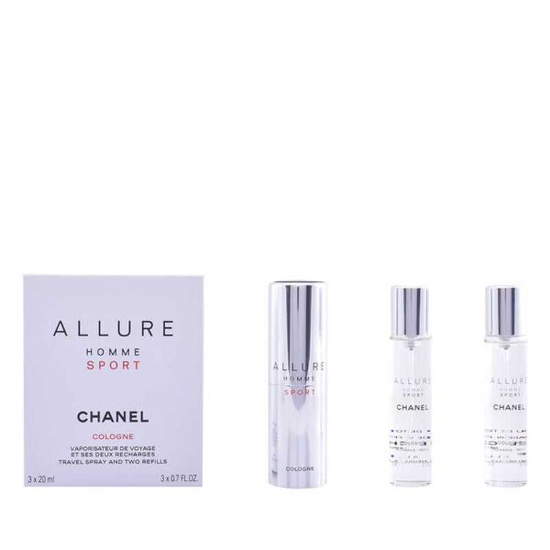 Men's Perfume Allure Homme Sport Cologne Chanel 3145891233001 EDC (3 pcs) 20 ml