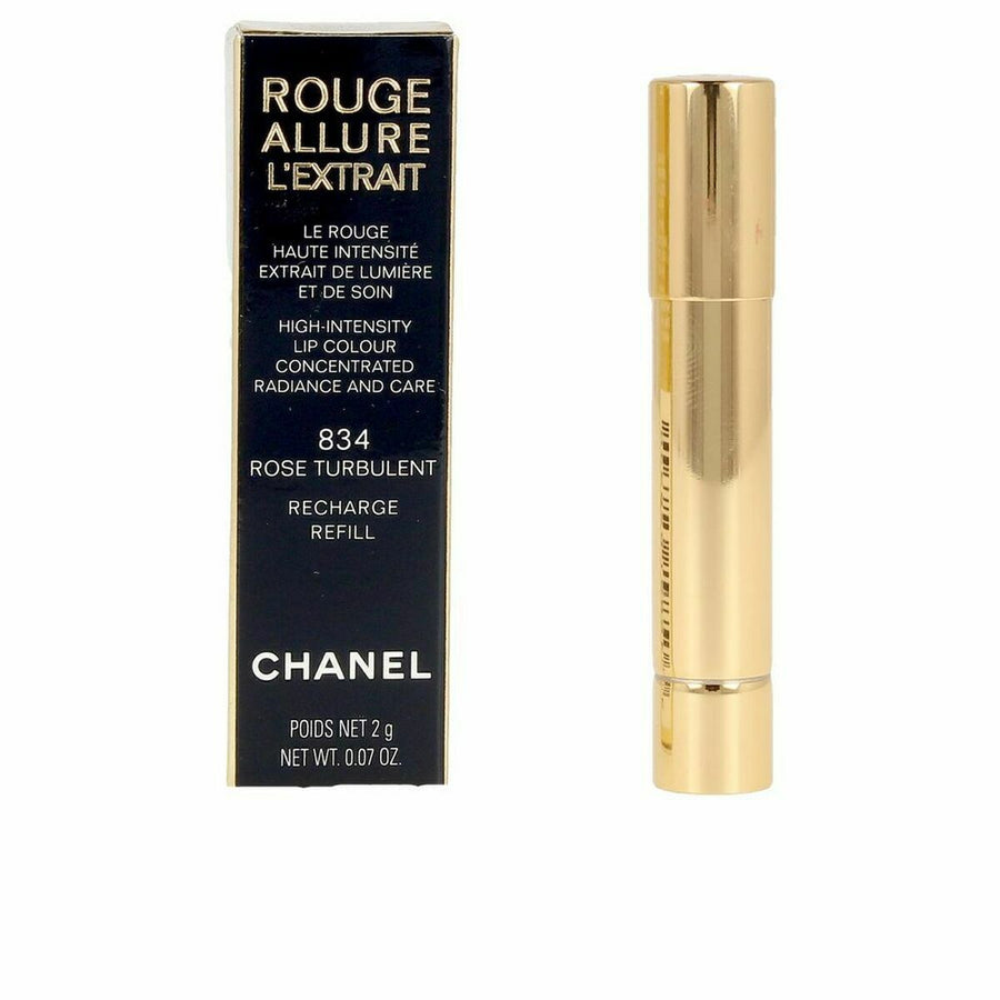 Batom Chanel Rouge Allure L'extrait - Ricarica Rose Turbulent 834