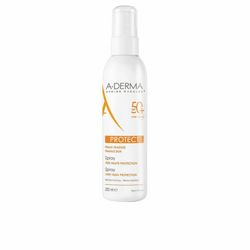 Protetor Solar Corporal em Spray A-Derma Protect 200 ml SPF 50+