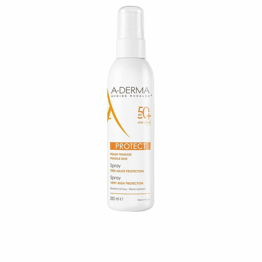 Protetor Solar Corporal em Spray A-Derma Protect 200 ml SPF 50+