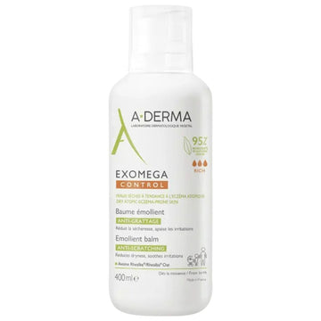 Emulsão Corporal Relaxante A-Derma Exomega Control Bálsamo 400 ml