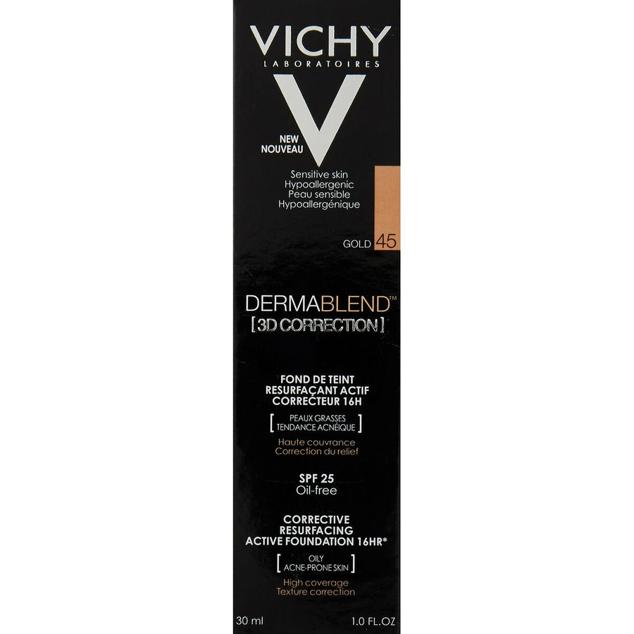 Liquid Make Up Base Vichy Dermablend 3D Correction 45-gold (30 ml)