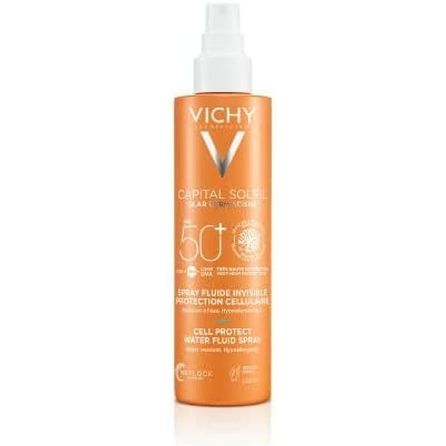 Protetor Solar Corporal em Spray Vichy Capital Soleil 200 ml SPF 50+