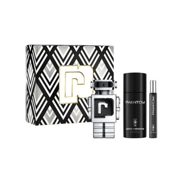 Conjunto de Perfume Homem Paco Rabanne Phantom 3 Peças