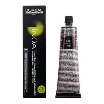 Tinta Sem Amoníaco Inoa L'Oreal Expert Professionnel Nº 4,20