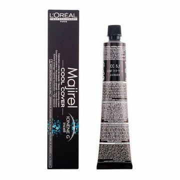 Tinta Permanente Majirel Cool-cover L'Oreal Expert Professionnel Châtain clair cendré